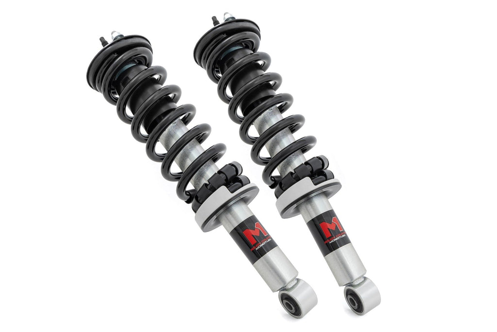 Rough Country M1 Loaded Strut Pair - 2.5 Inch - Nissan Frontier 4WD (2005-2023)