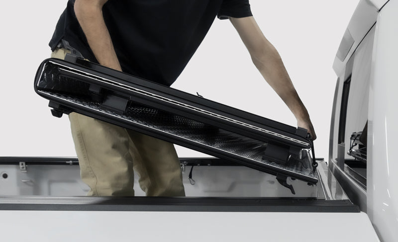 Access 2024+ Toyota Tacoma 5ft Bed LOMAX Folding Hard Cover - Black Diamond Mist