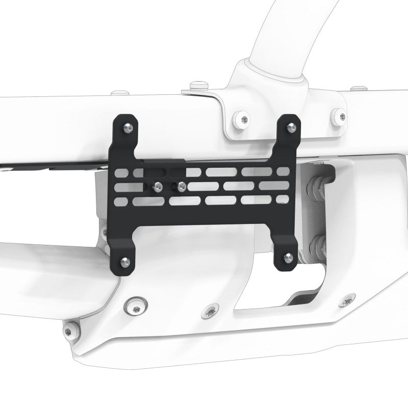 BuiltRight Industries 21+ Ford Bronco Modular Steel Bumper License Plate Relocator Kit