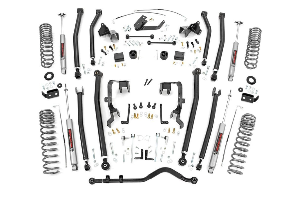 4 Inch Lift Kit - Long Arm - 2 Door - Jeep Wrangler JK 4WD