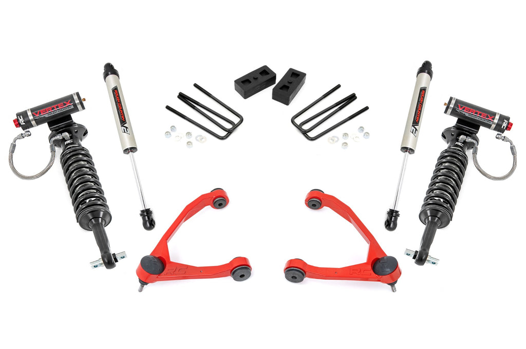 3.5 In. Lift Kit - Forged UCA - Cast Steel - Vertex V2 - Chevy GMC 1500