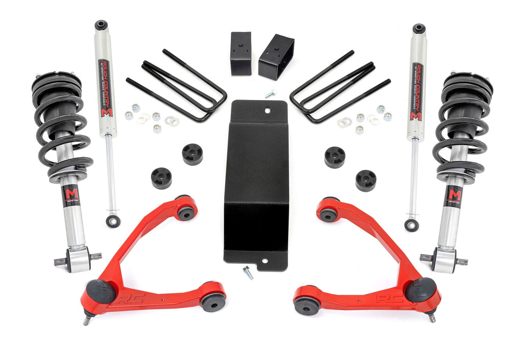 3.5 Inch Lift Kit - Forged UCA - M1 Strut - - Chevy GMC 1500