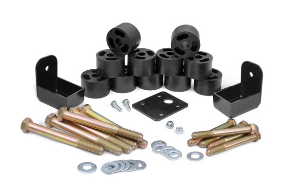 1.25 Inch Body Lift Kit - Jeep Wrangler TJ 4WD (1997-2006)