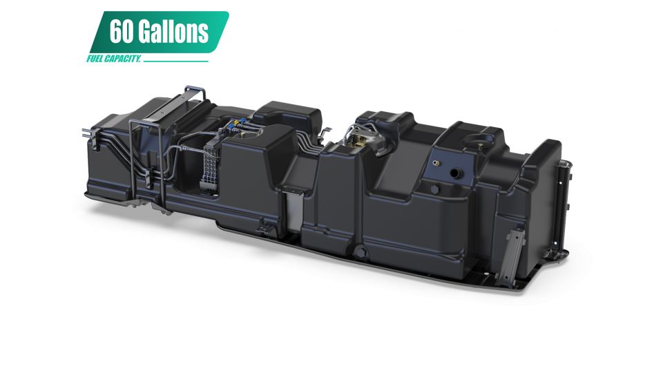 S&B Tanks' fuel system upgrade for 2017-2022 Ford Powerstroke 6.7L Crew Cab Short Bed models