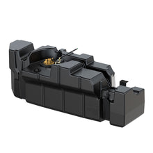 Load image into Gallery viewer, Top angle view of the 62-gallon fuel tank designed for GM Duramax crew cabs