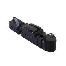 Load image into Gallery viewer, Close-up view of the 60-gallon aftermarket fuel tank for Dodge/Ram Crew Cab Long Bed trucks