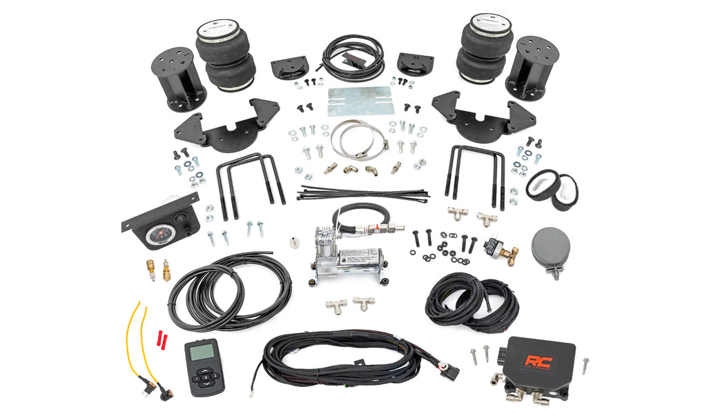 Air Spring Kit W Compressor - Wireless Controller - 4-6 Inch Lift Kit - Chevy GMC 1500 (19-23)