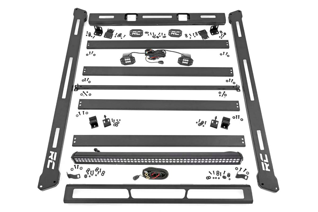 Roof Rack - Black Series Lights - Jeep Wrangler JL (18-23) Wrangler Unlimited (18-23)