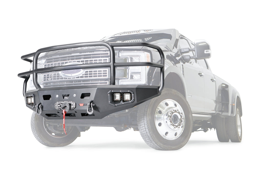 Ascent Hd Bumper Ford F450/550 With Full Guard - Warn 107182