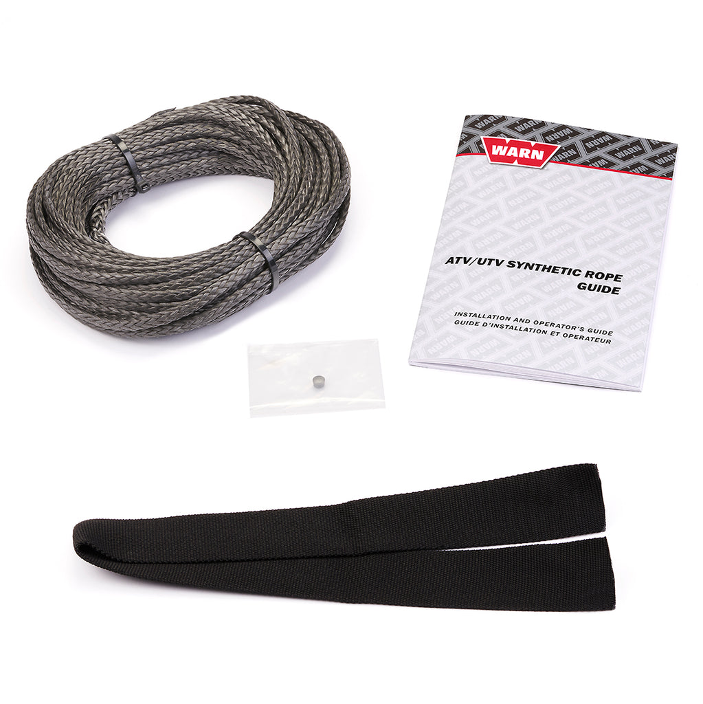 Spydura (Tm) Synthetic Rope 3/16" (4.8Mm) X 50' (15.2M) - Warn 107489