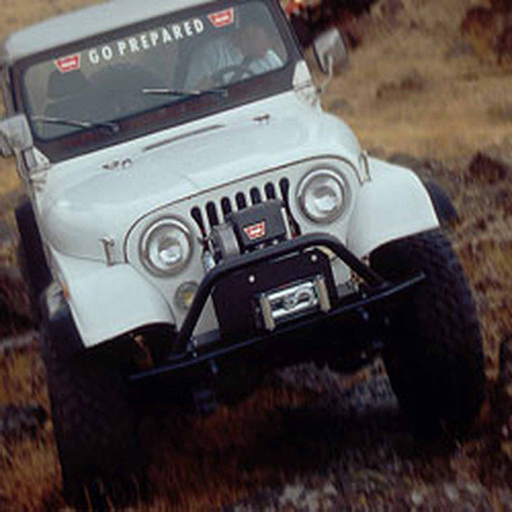 Foot Forward / Upright Winch Mounting Plate Kit For Jeep Cj - Warn 11310