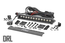 Load image into Gallery viewer, Rough Country - Black Series LED Light Bar - Cool White DRL - 12 Inch - Single Row - 70712BLDRL