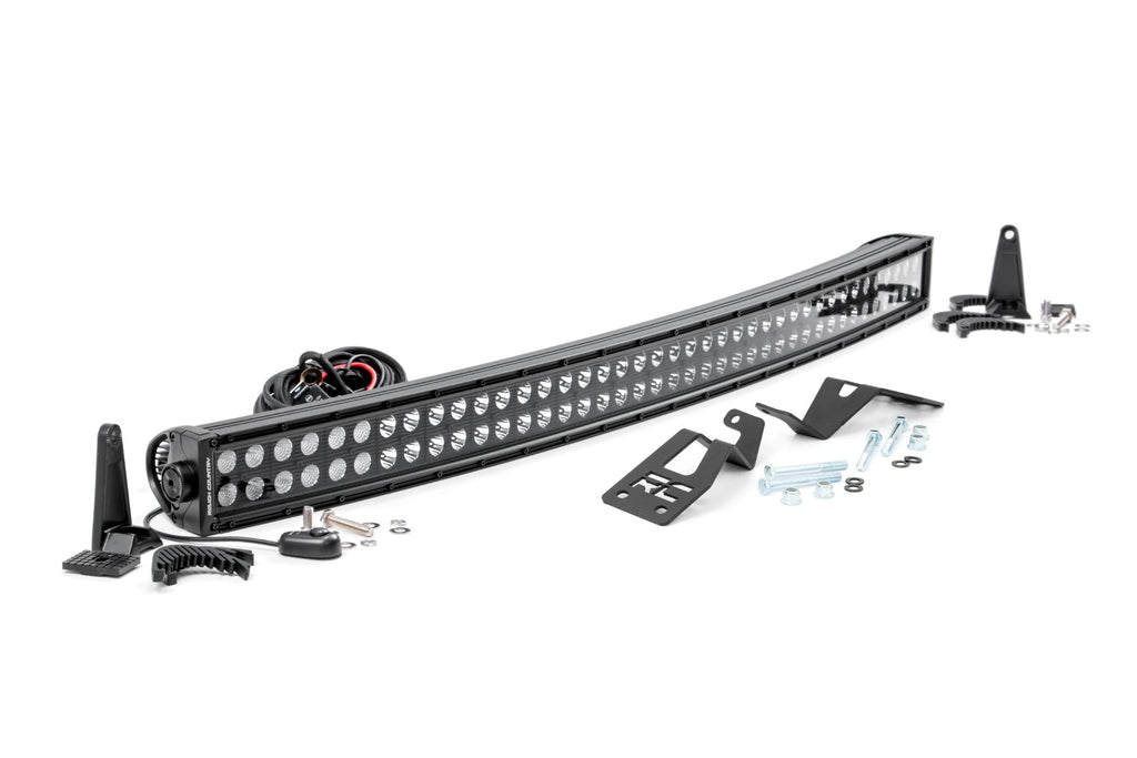 LED Light - Front Mount - 40 In. Black Dual Row - Can-Am Commander 1000 Maverick