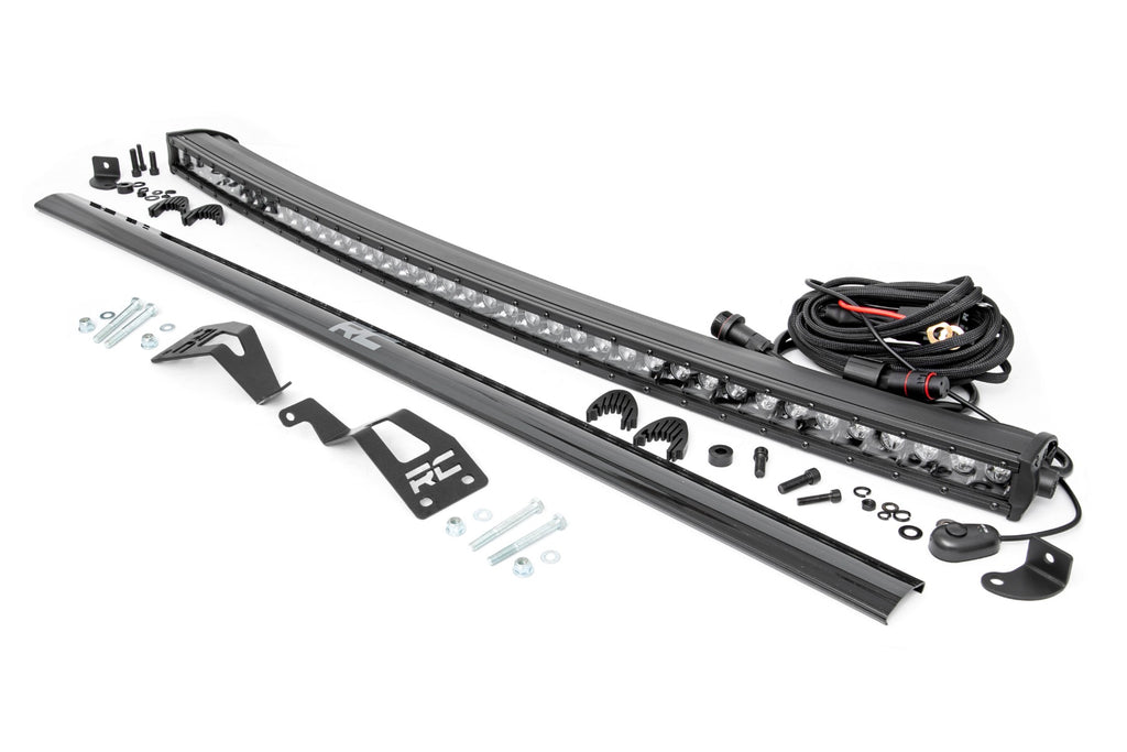 LED Light - Front Mount - 40 In. Black Single Row - Can-Am Commander 1000 Maverick