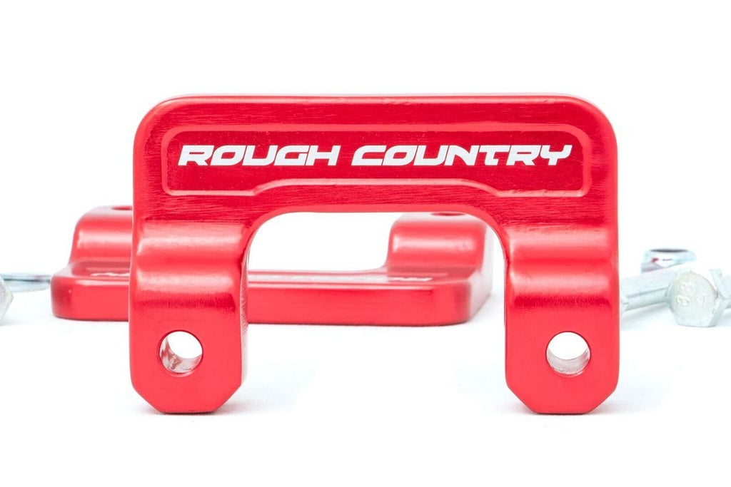 Rough Country 2 Inch Leveling Kit - Aluminum - Red - Chevy GMC 1500 Truck (07-18) SUV (07-20)