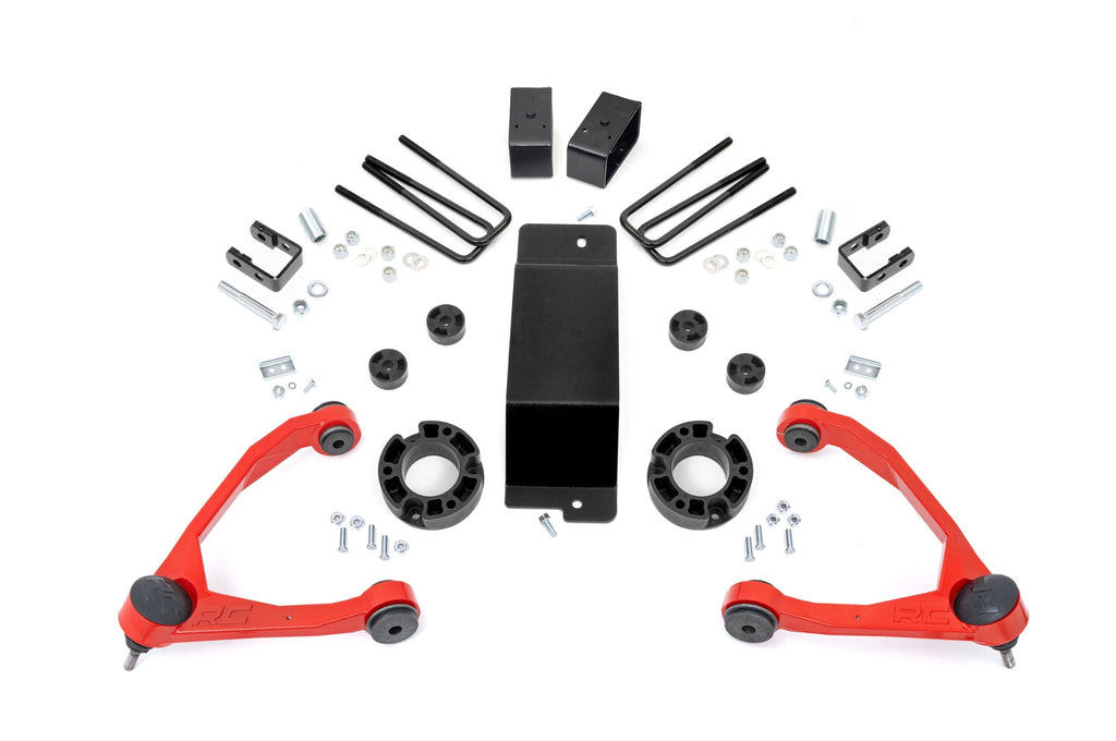 3.5 Inch Lift Kit - Mag-ride - Alu Cast Steel - GMC Sierra 1500 Denali