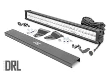 Load image into Gallery viewer, Rough Country - LED Light - Bumper Mount - 30" Chrome Dual Row - White DRL - Toyota 4Runner (14-20) - 70788