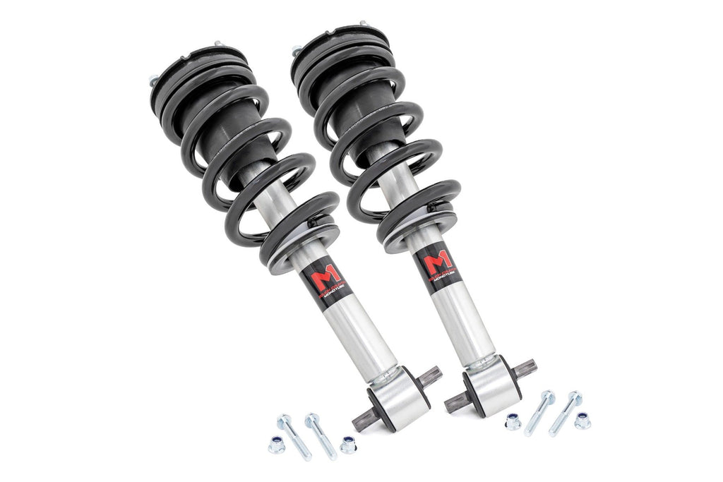 Rough Country M1 Loaded Strut Pair - 3.5in - Chevy GMC 1500 Truck & SUV (07-14)