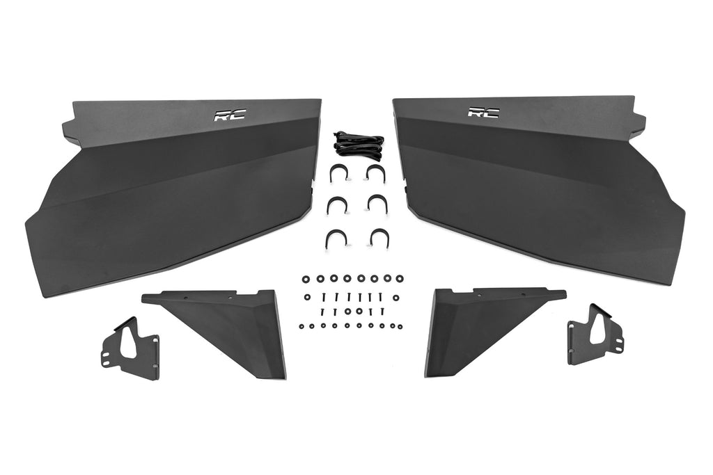 Rough Country Aluminum Lower Half Doors - Front - Polaris RZR XP 1000 (2014-2021)