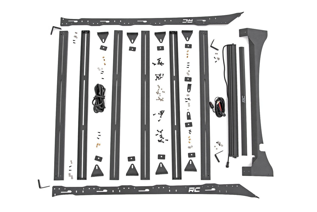 Roof Rack - FR 40 Inch Single Row BLK LED - Ford F-150 (15-18)