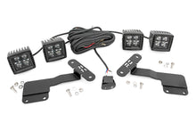 Load image into Gallery viewer, 15-19_subaru_outback_2in_black_drl_flood_ditch_mount_combo_-_70853_70854_1.jpg