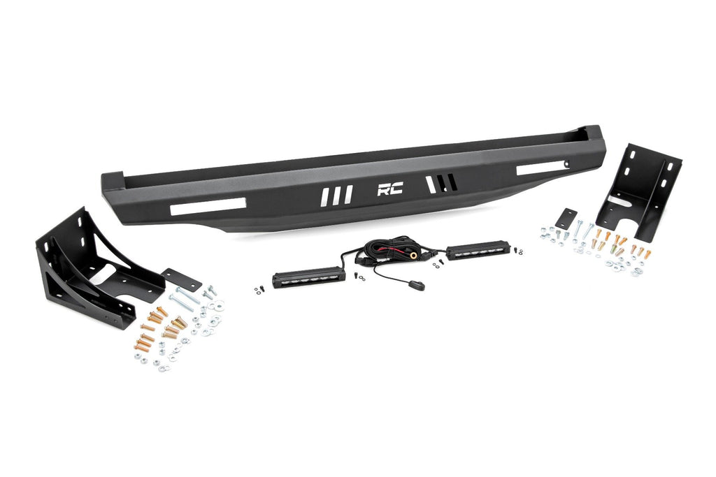 Bumper - Rear - 6 In. Black Slimline LED Pair - Multiple Makes & Models (Can-Am Polaris)