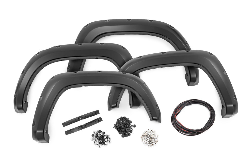 Pocket Fender Flares - 040 Super White - Toyota Tacoma (16-23)