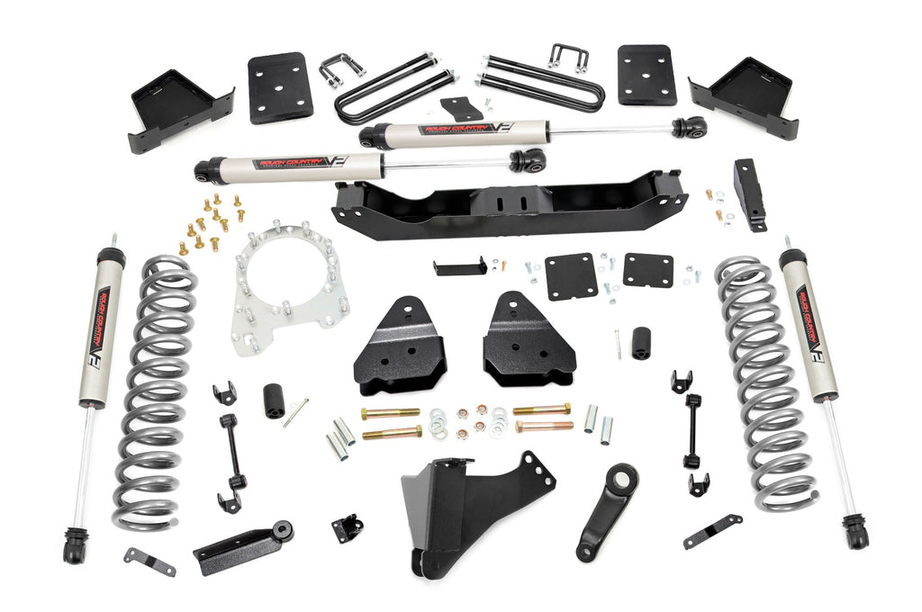 4.5 Inch Lift Kit - V2 Shocks - Ford F-250 F-350 Super Duty