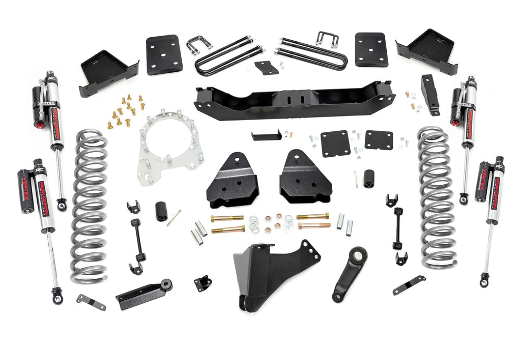 6 Inch Lift Kit - No OVLDS - Vertex - Ford F-250 F-350 Super Duty