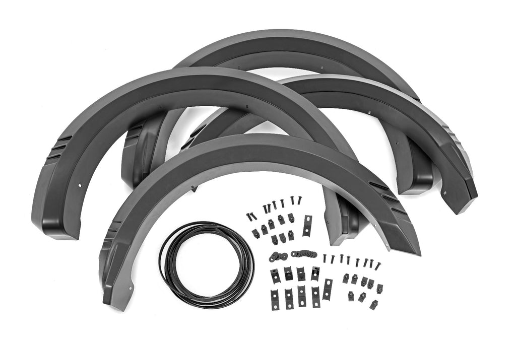 Rough Country SF1 Fender Flare - White - Ford F-150 2WD 4WD (2021-2023)