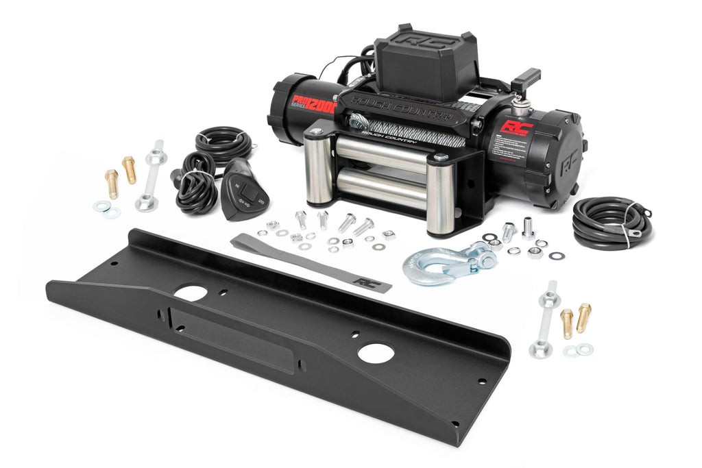 Winch Plate - PRO12000 - Mahindra Roxor 4WD (2018-2020)