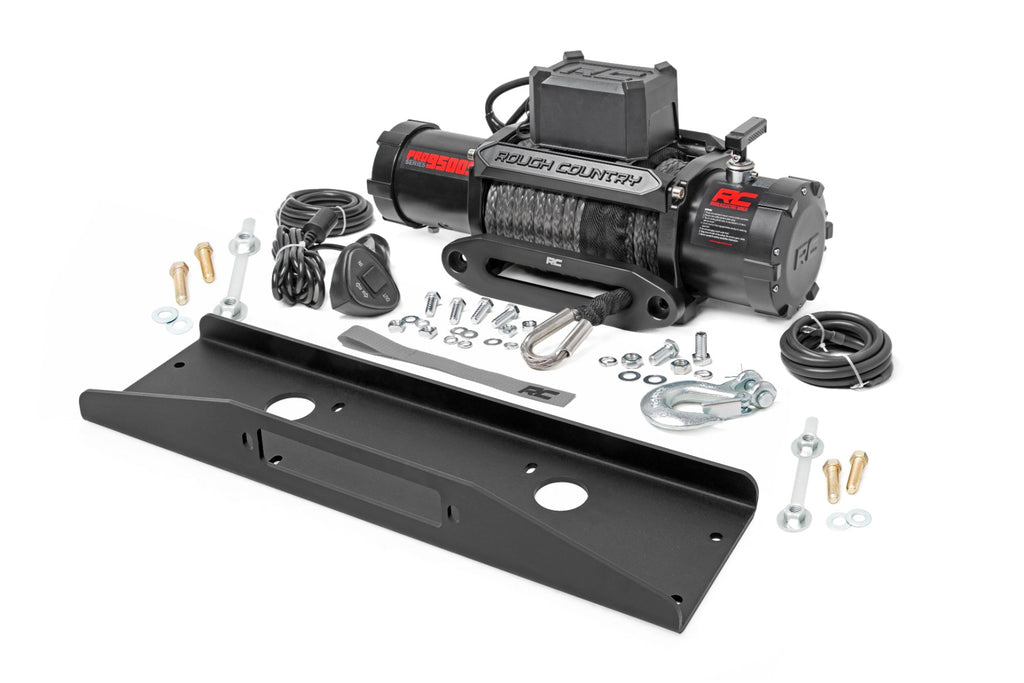 Winch Plate - PRO9500S - Mahindra Roxor 4WD (2018-2020)