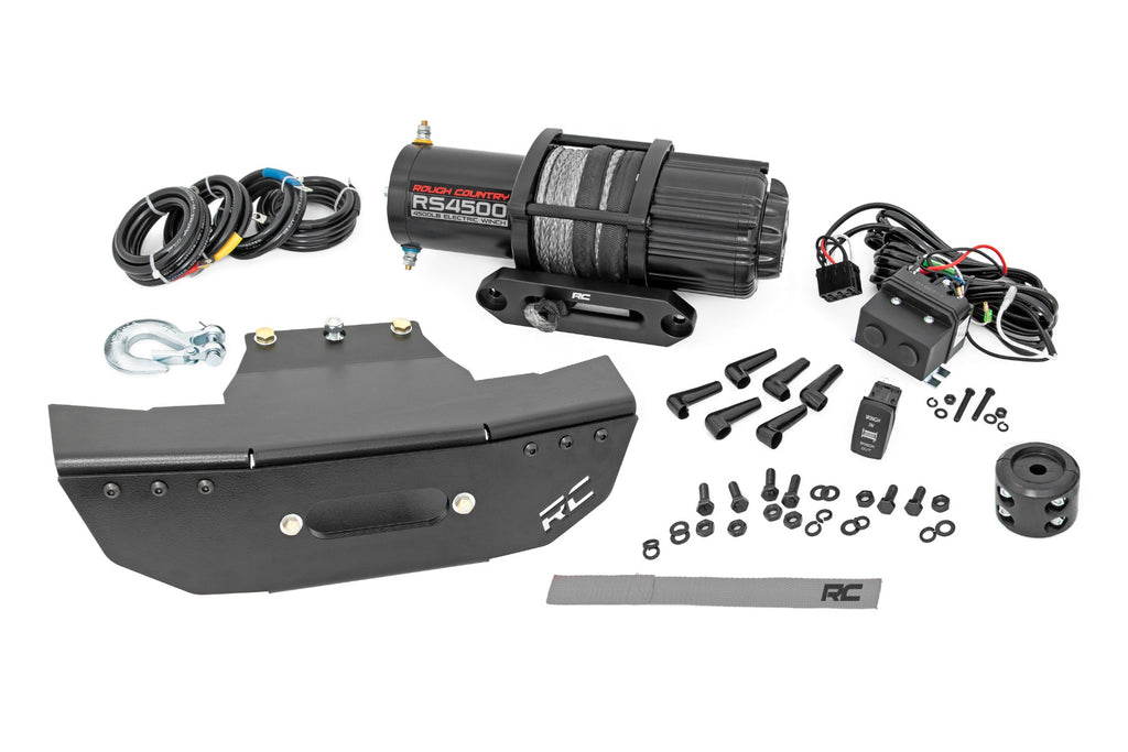 Winch Mount - RS4500S - Polaris RZR Turbo S 4WD (2021-2022)