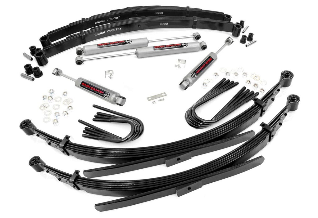 2 Inch Lift Kit - 52 Inch RR Springs - Chevy GMC C10 K10 C15 K15 Truck Jimmy