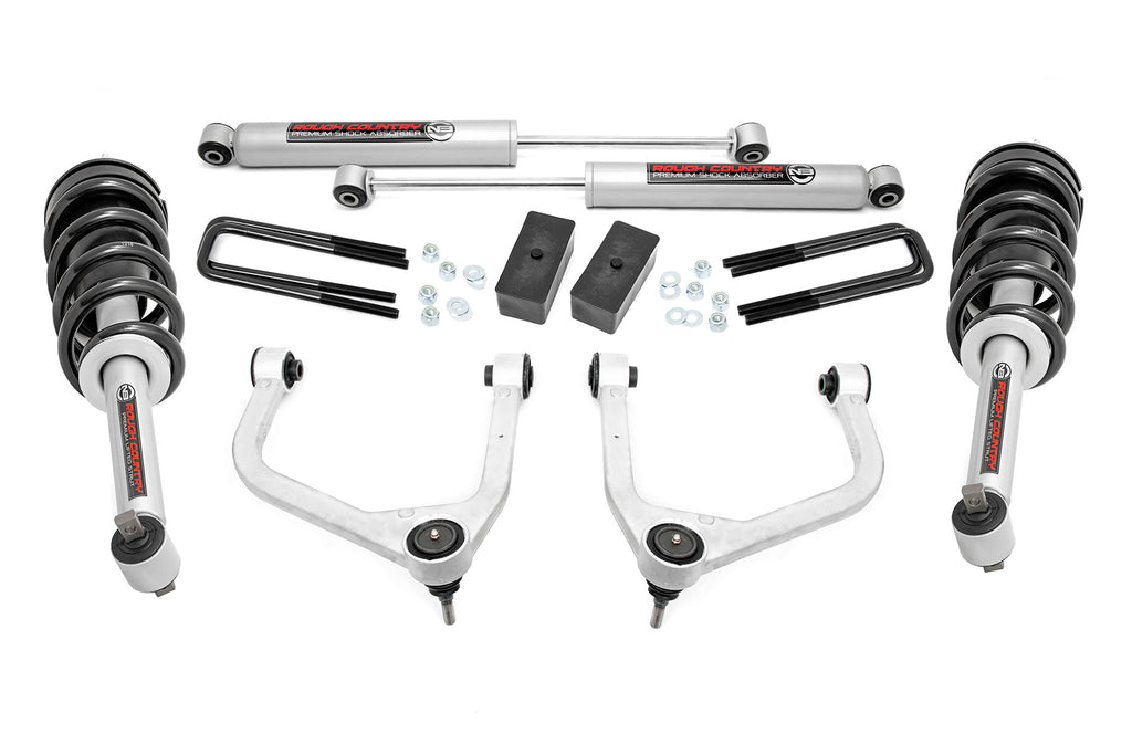 3.5 Inch Lift Kit - N3 Struts - GMC Sierra 1500 2WD 4WD (2019+)