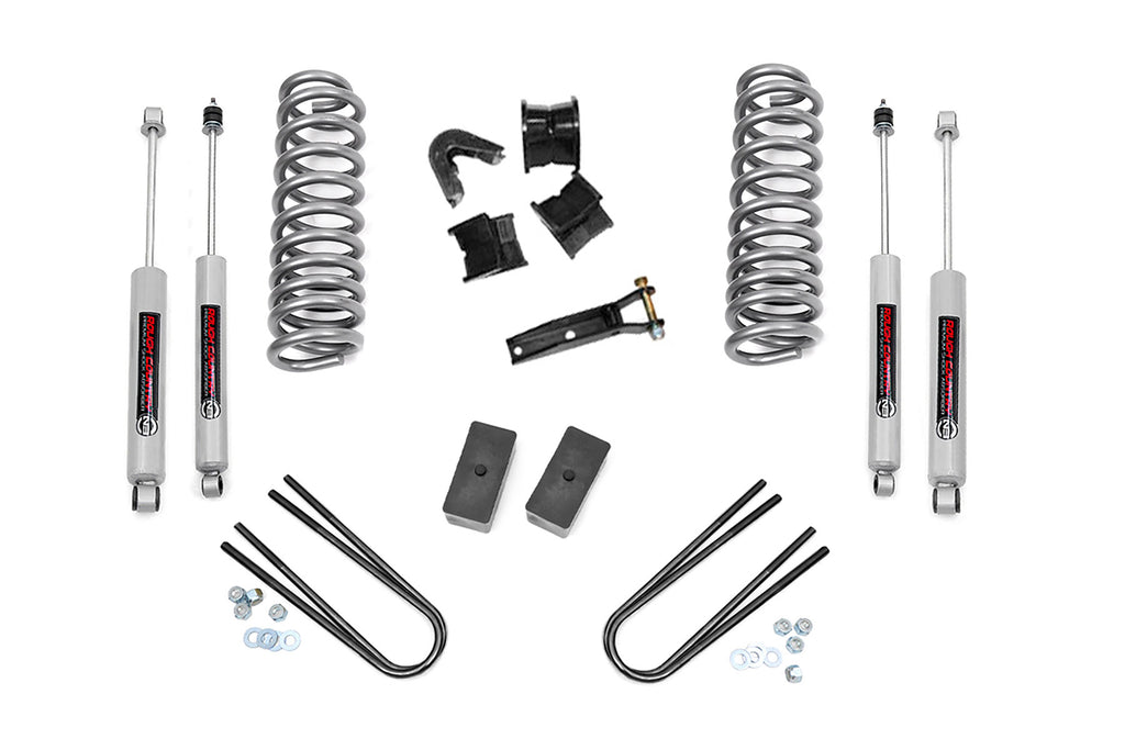 4 Inch Lift Kit - Rear Blocks - Ford F-100 F-150 4WD (1977-1979)