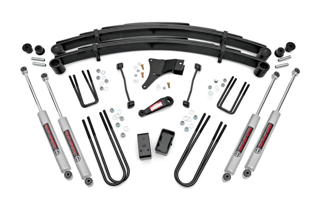 4 Inch Lift Kit - Rear Blocks - Ford F-250 F-350 Super Duty