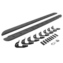 Load image into Gallery viewer, Go Rhino GMC Sierra 2500/3500HD DC 4DR RB10 Slim Running Boards Kit (w/Brackets) - Bedliner Ct