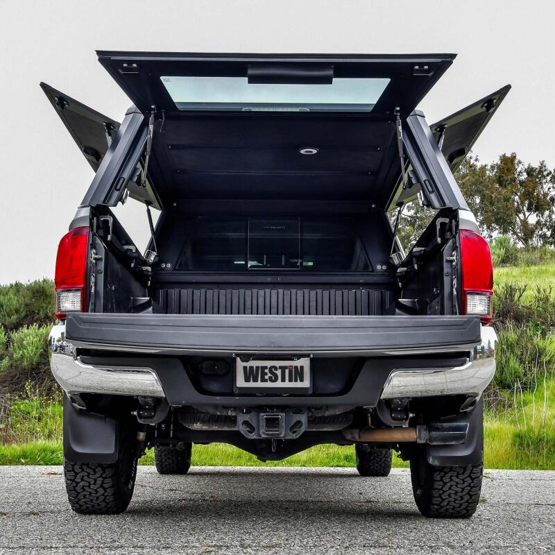 Westin 16-23 Toyota Tacoma 6ft. Bed Aluminum Bed Topper Black - BOX 1 & BOX 2 (COMPLETE KIT)
