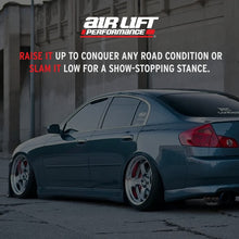 Load image into Gallery viewer, Air Lift Performance 03-06 Infiniti G35 Sedan / 03-08 Nissan 350Z Air Suspension Front Kit