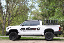 Load image into Gallery viewer, Go Rhino Toyota Tundra CrewMax Cab 4dr E-BOARD E1 Electric Running Board Kit - Tex. Blk