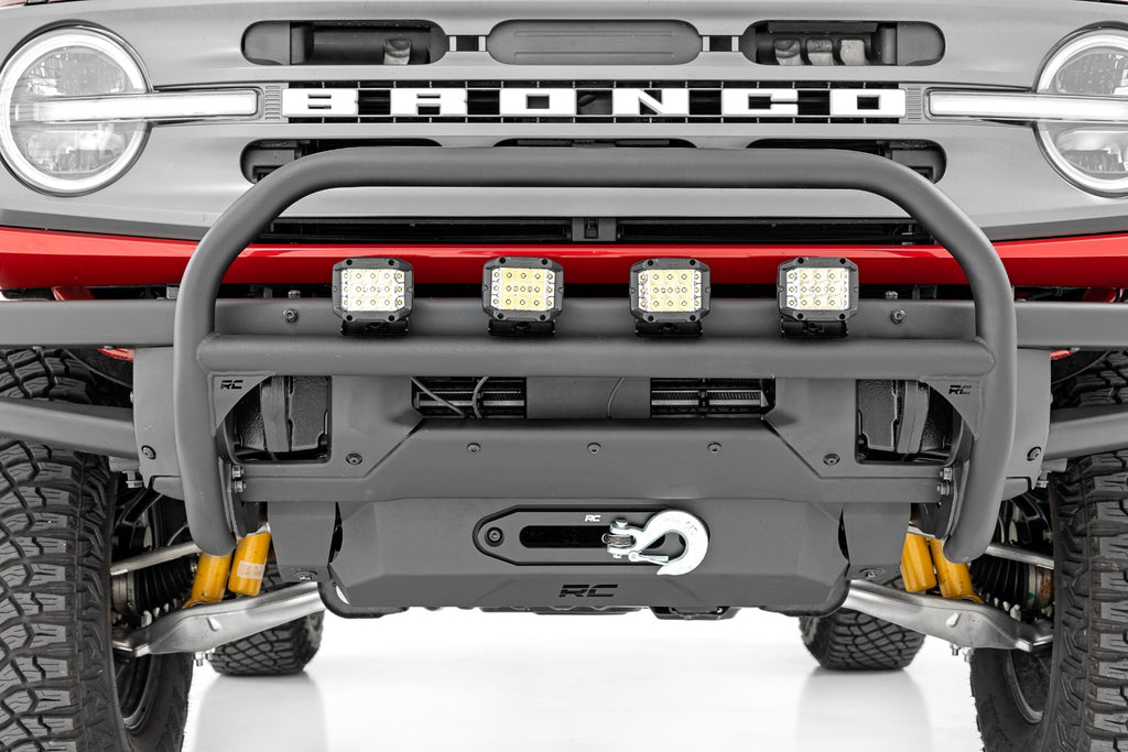 Rough Country Nudge Bar - OE Modular Steel - - Ford Bronco 4WD (2021-2023)