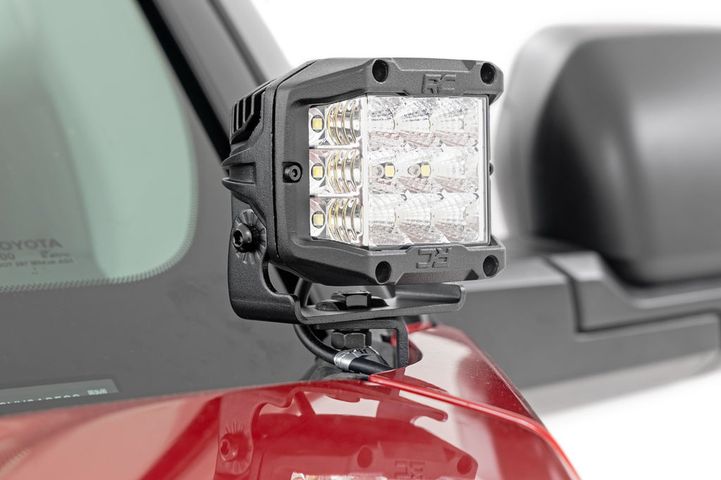 LED Light Kit - Ditch Mount - 2 In. Spectrum Pair - Spot - Toyota Tundra (22-24)