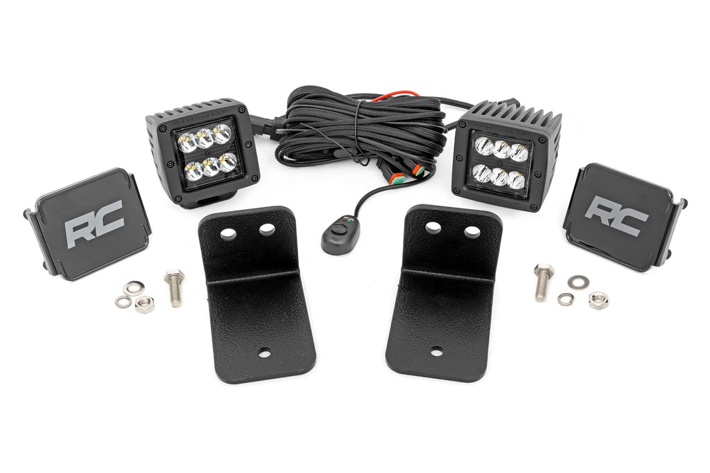 Light Mount Kit L LED Black Series Spot Combo - Intimidator GC1K GC1K Crew (18-22)