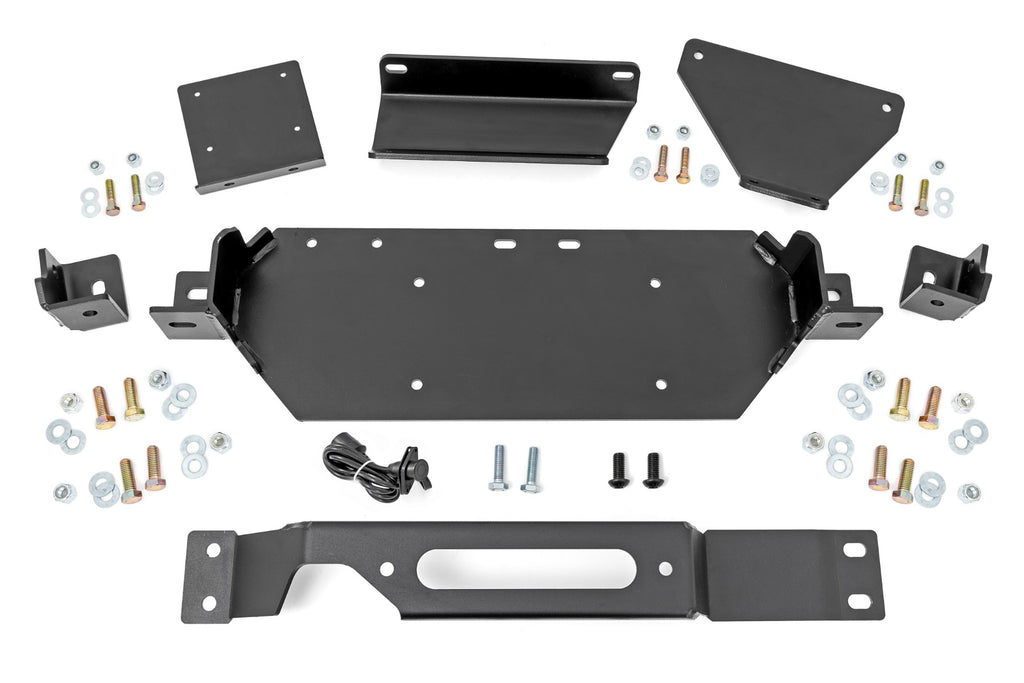 Rough Country Hidden Winch Mount - Ford F-250 Super Duty 2WD 4WD (2020-2022)