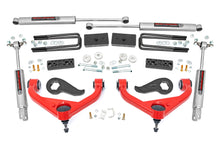 Load image into Gallery viewer, Installation view of a 3-inch lift kit on a Chevy GMC 2500HD truck
