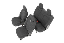 Load image into Gallery viewer, Rough Country Seat Covers - Front And Rear - Jeep Wrangler JL 4WD (2018-2023)