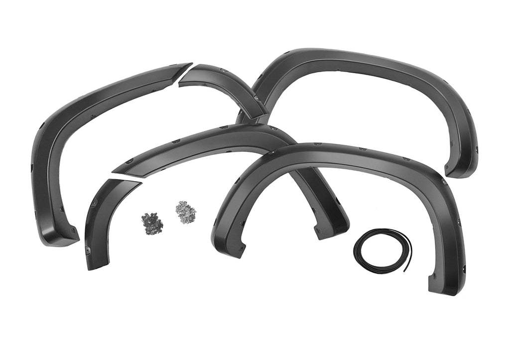 Rough Country Traditional Pocket Fender Flares - Chevy Silverado 1500 (19-23)