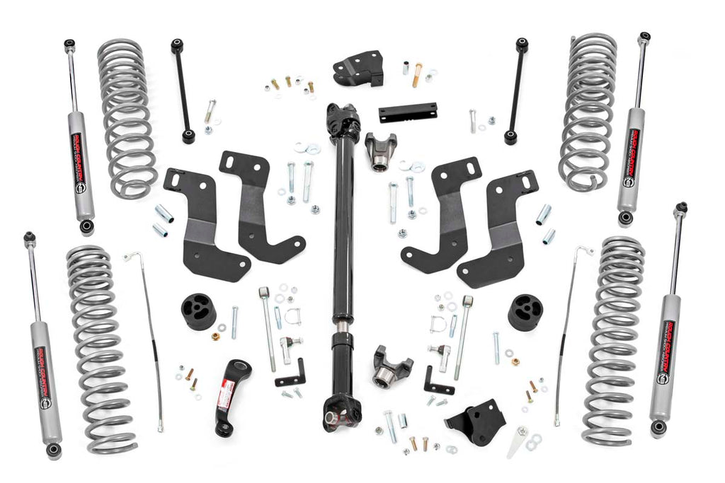 Complete 6-inch suspension lift kit for 2020+ Jeep Gladiator JT including front and rear components