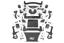 Load image into Gallery viewer, Front view of the 6-inch lift kit designed for 2021+ Chevy GMC Tahoe Yukon 4WD